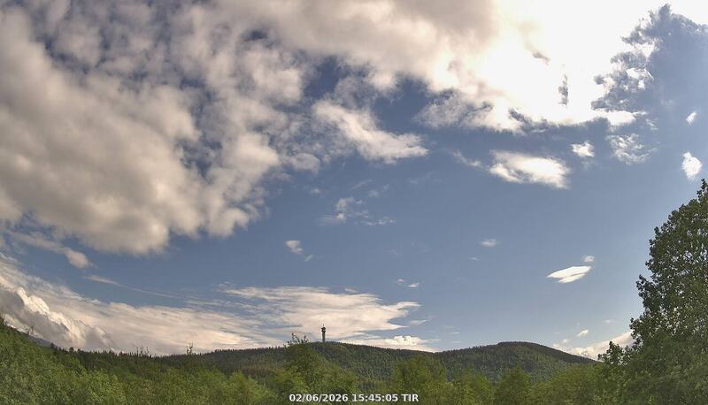 Webcam Kulstaddalen retning Dolstad&aring;sen, Mosj&oslash;en